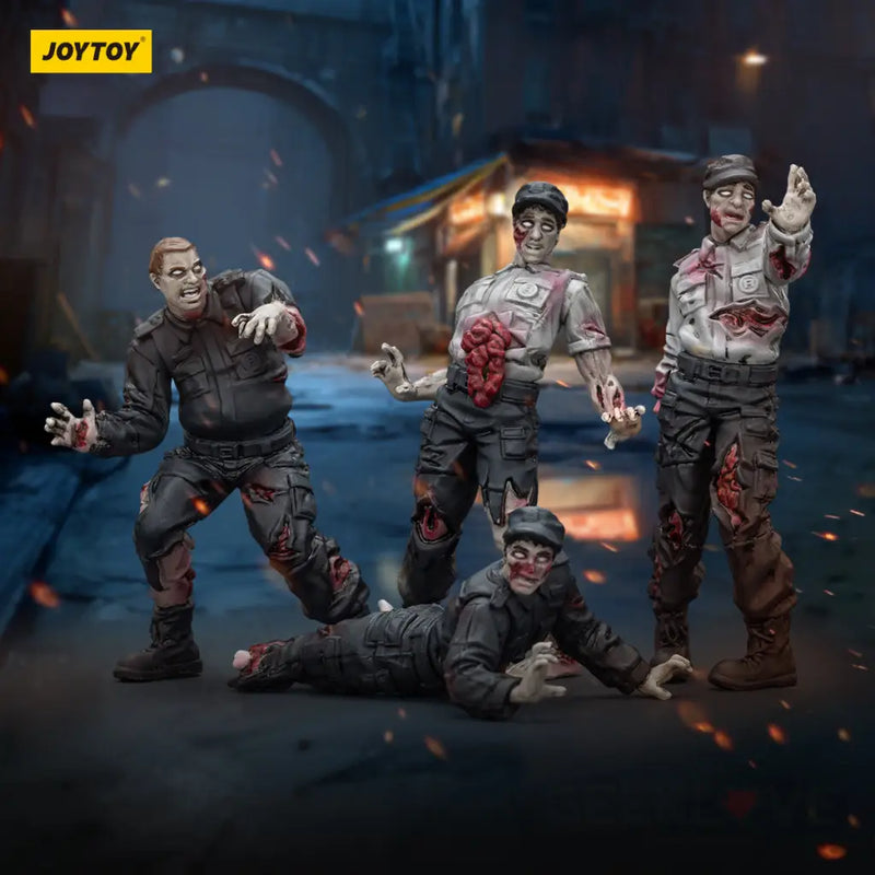 Dark Source Zombie Security Guards Figure