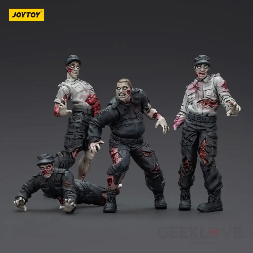 Dark Source Zombie Security Guards Figure Mini Figure
