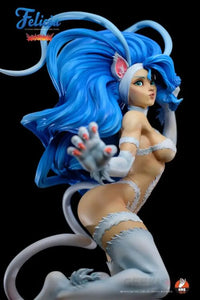 Darkstalkers Felicia (White Ver.) 1/4 Scale Statue - GeekLoveph