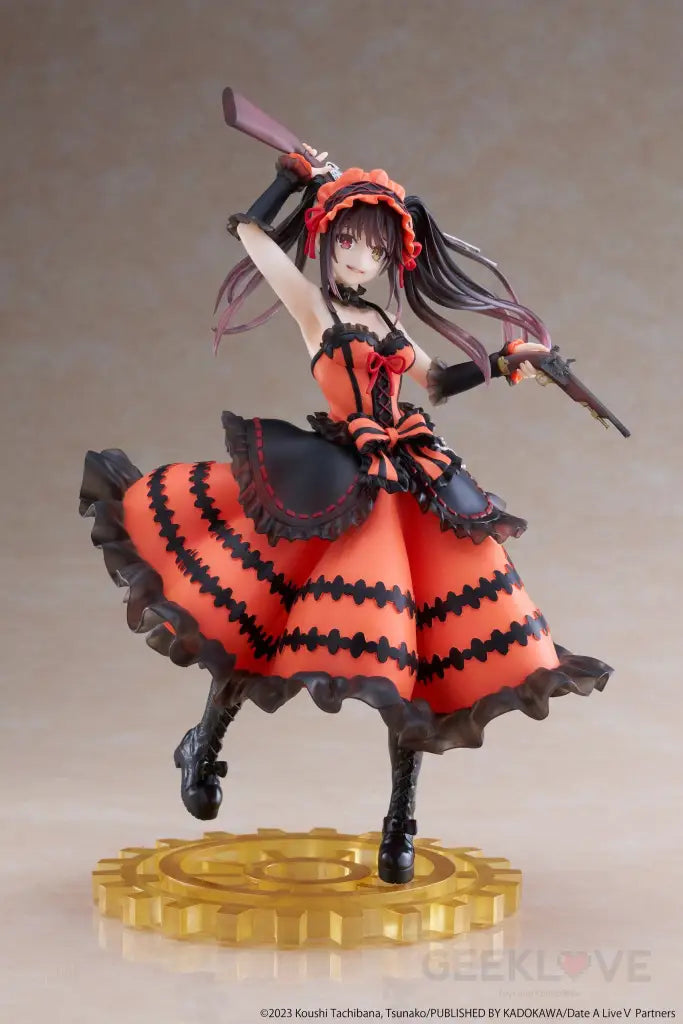 Date A Live Iv Amp + Figure Kurumi Tokisaki (Zafkiel) Reissue Statue