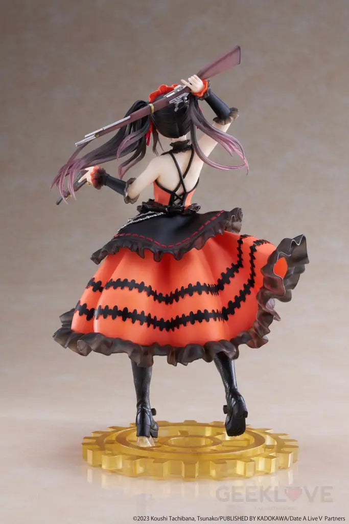 Date A Live Iv Amp + Figure Kurumi Tokisaki (Zafkiel) Reissue Statue