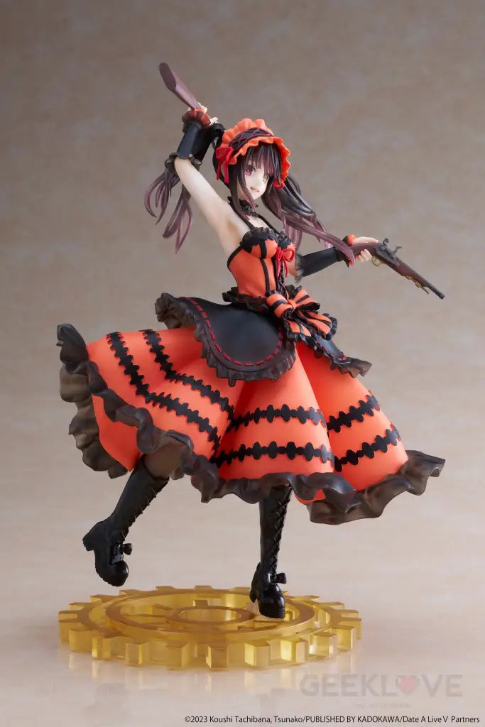 Date A Live Iv Amp + Figure Kurumi Tokisaki (Zafkiel) Reissue Statue