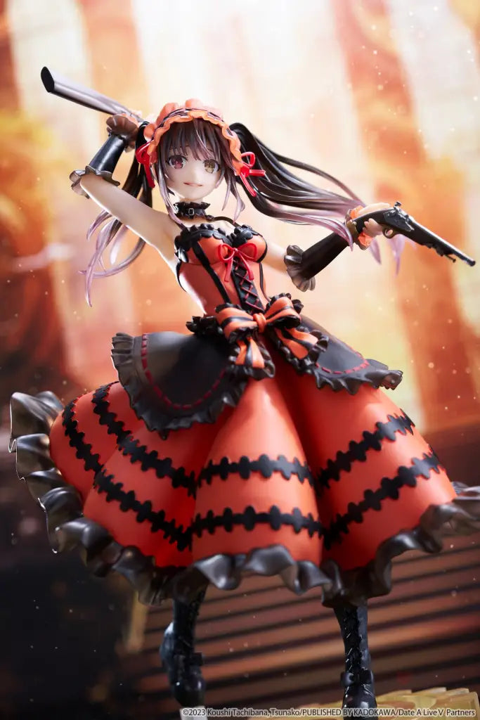 Date A Live Iv Amp + Figure Kurumi Tokisaki (Zafkiel) Reissue Statue