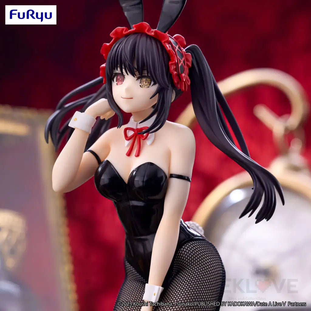 Date A Live V Bicute Bunnies Figure Kurumi Tokisaki Black Color Ver. Prize