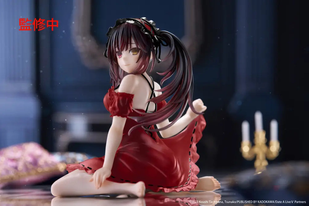 Date A Live V Desktop Cute Kurumi Tokisaki (Nightwear Ver.) Figure (Renewal) Pre Order Taito