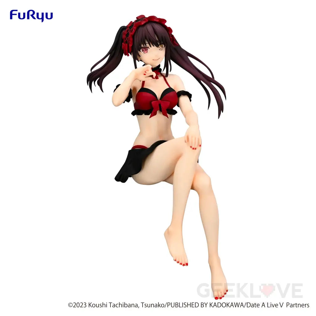 Date A Live V Noodle Stopper Figure Kurumi Tokisaki Swimsuit Ver. Prize