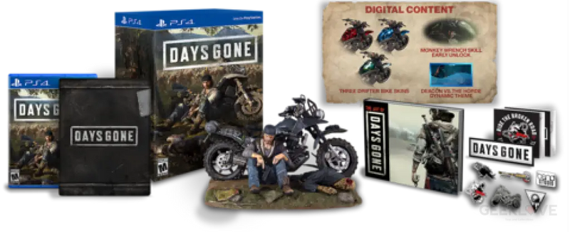 Days Gone Collector's Ed. for PS4  (R-ALL)