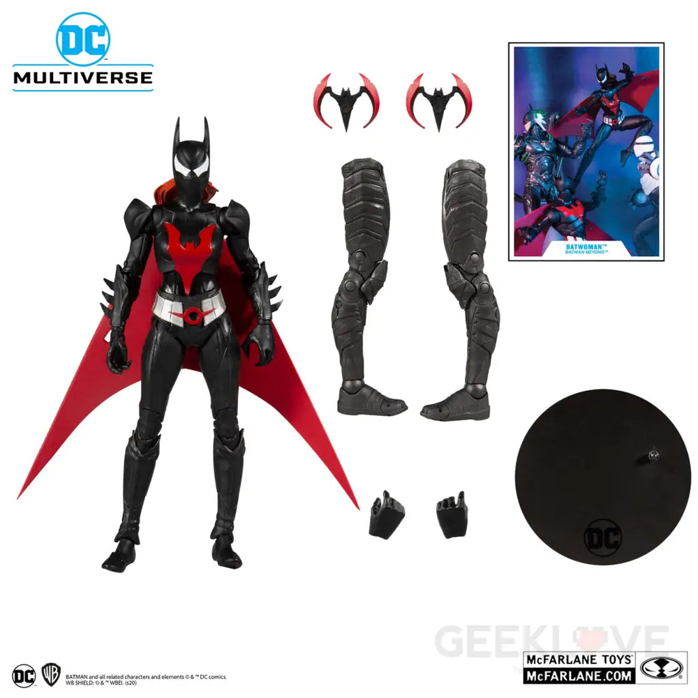Dc Builda-A 7In Figures - Batman Beyond Batwoman Intl Preorder