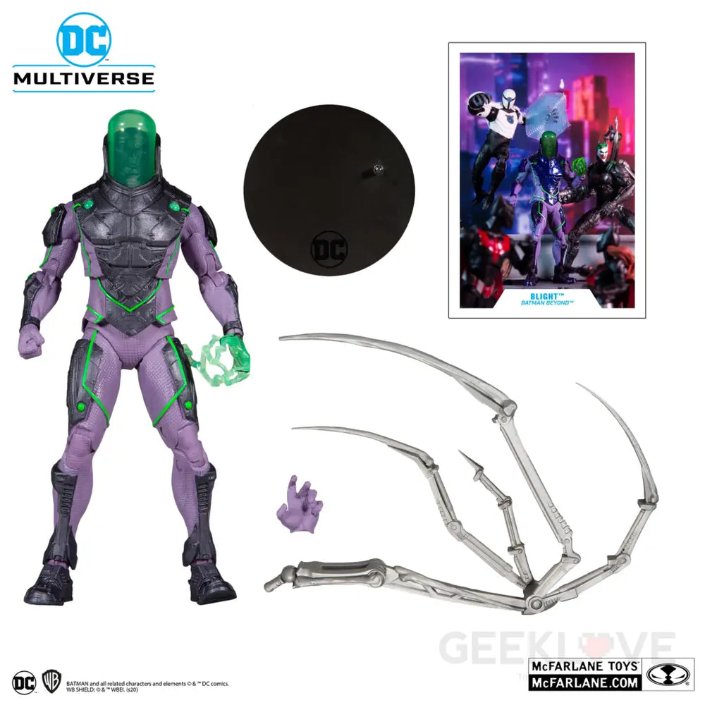 Dc Builda-A 7In Figures - Batman Beyond Blight Intl Preorder