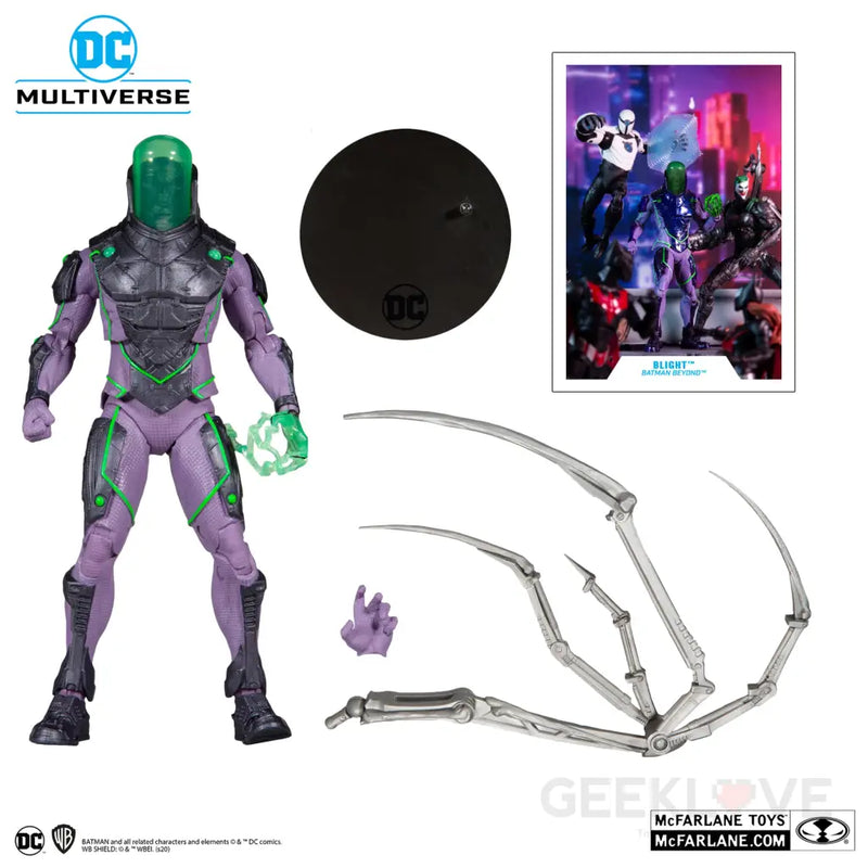 DC BUILDA-A 7IN FIGURES - BATMAN BEYOND - BLIGHT INTL