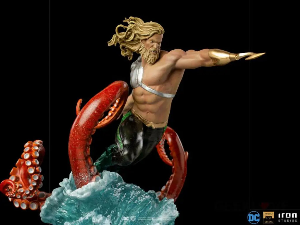 Dc Comics Aquaman Deluxe Art Scale 1/10 Statue Figure