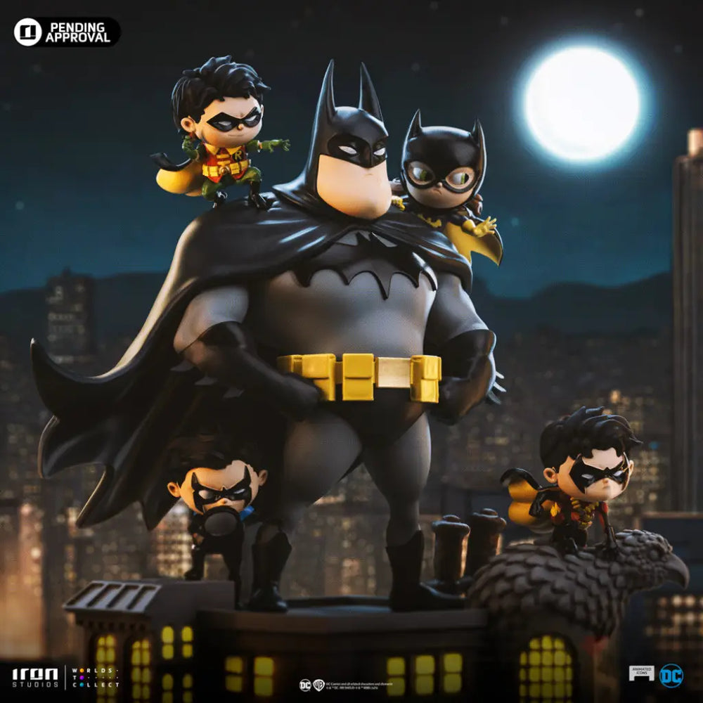 Dc Comics Batman Family Animated Icons Scale Figure