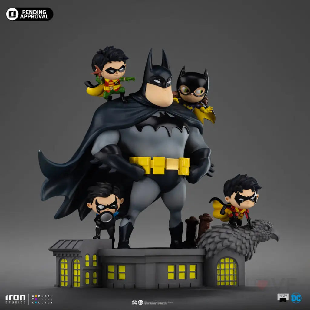 Dc Comics Batman Family Animated Icons Scale Figure