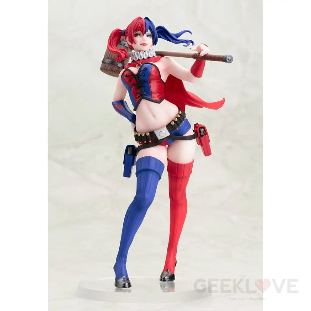 Dc Comics Harley Quinn New52 Ver. Bishoujo Statue Back Order
