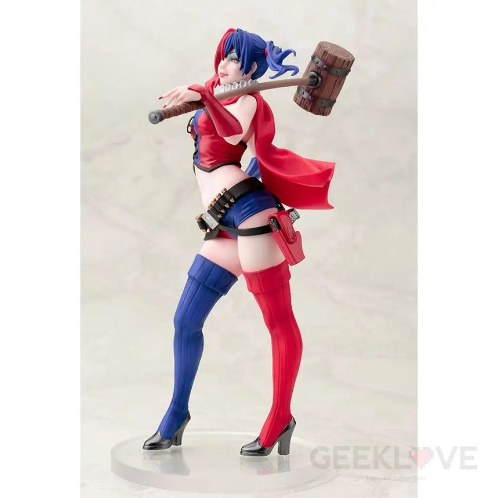 Dc Comics Harley Quinn New52 Ver. Bishoujo Statue Back Order