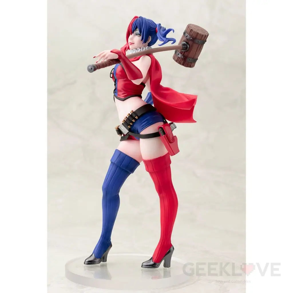 Dc Comics Harley Quinn New52 Ver. Bishoujo Statue Back Order