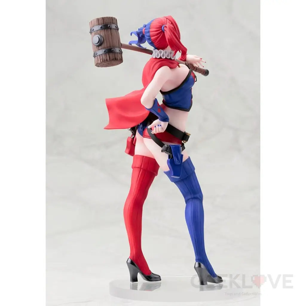 Dc Comics Harley Quinn New52 Ver. Bishoujo Statue Back Order