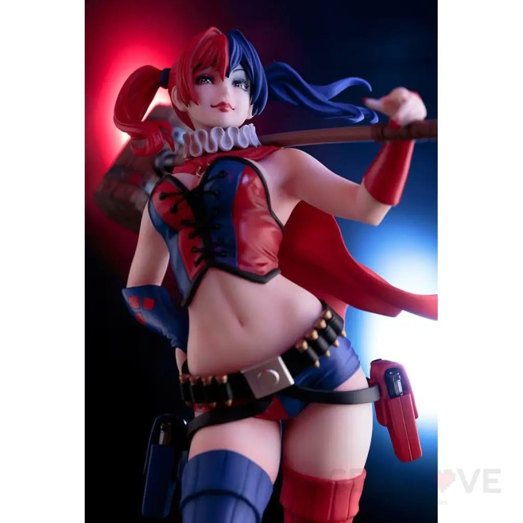 Dc Comics Harley Quinn New52 Ver. Bishoujo Statue Back Order