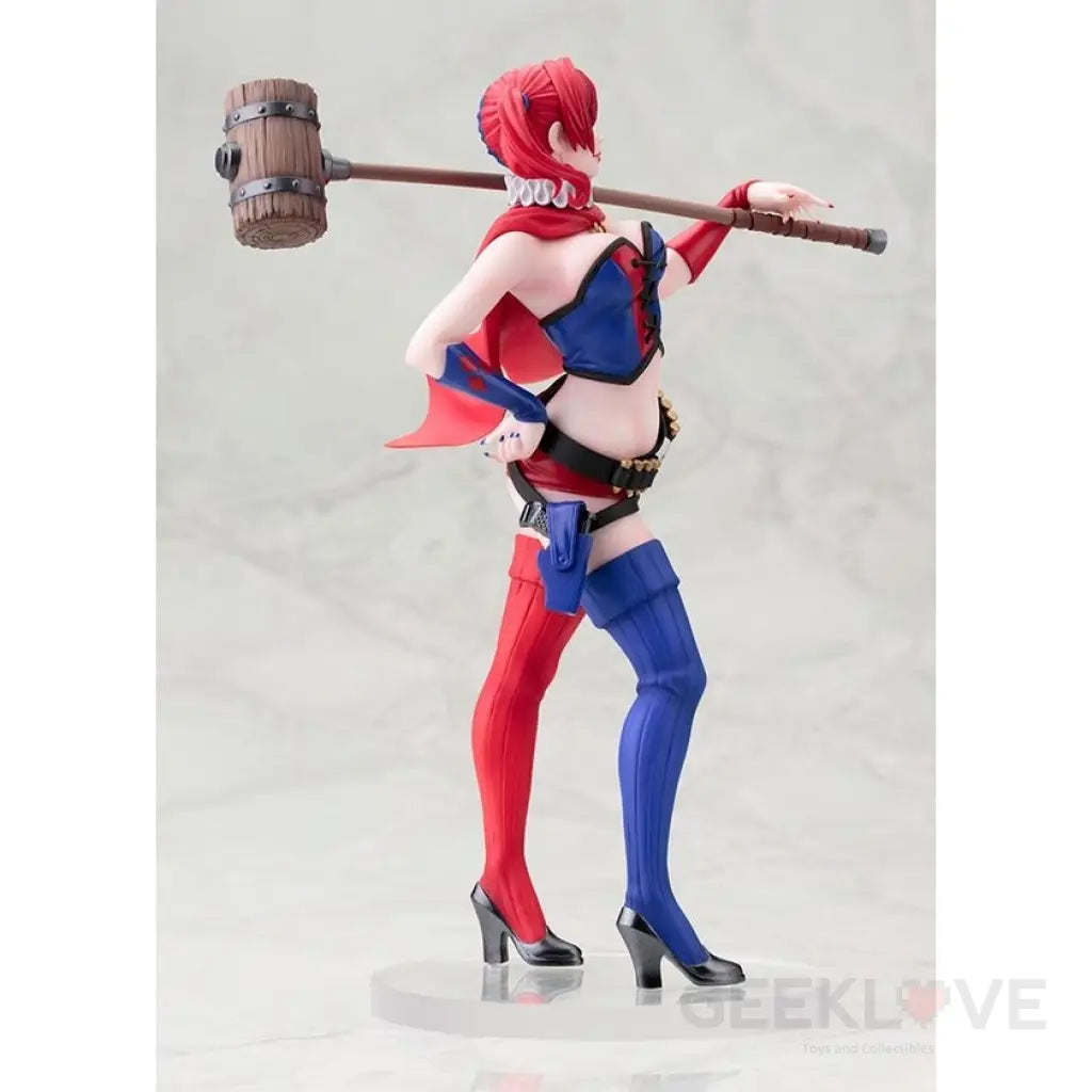 Dc Comics Harley Quinn New52 Ver. Bishoujo Statue Back Order