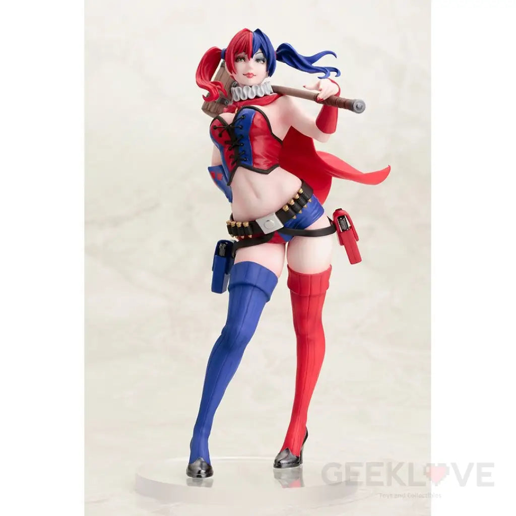 Dc Comics Harley Quinn New52 Ver. Bishoujo Statue Back Order