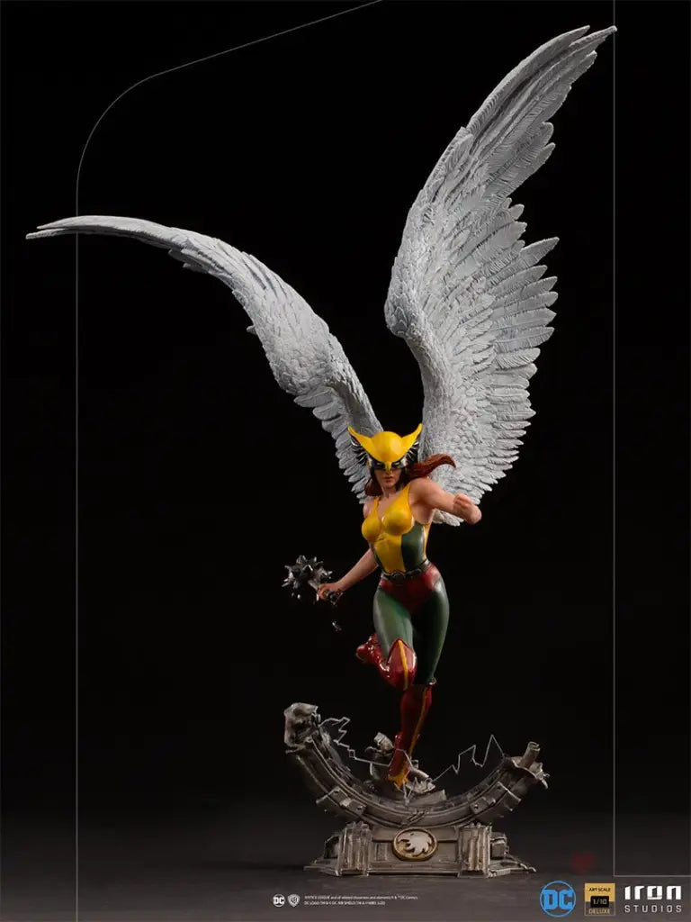 DC Comics Hawkgirl Deluxe Art Scale 1/10 Statue - GeekLoveph