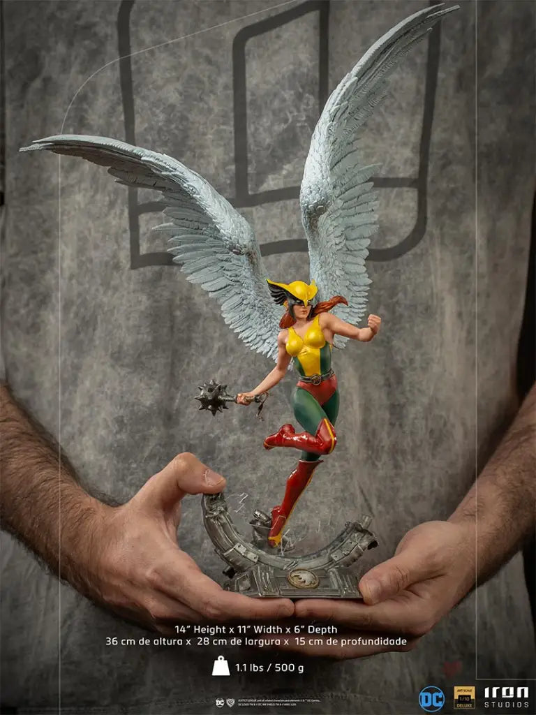 DC Comics Hawkgirl Deluxe Art Scale 1/10 Statue - GeekLoveph