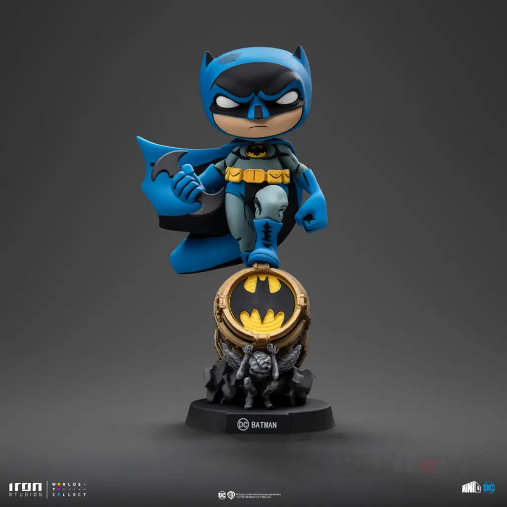 DC Comics MiniCo Batman on Bat-Signal (Blue Variant) Figure Mini Co.
