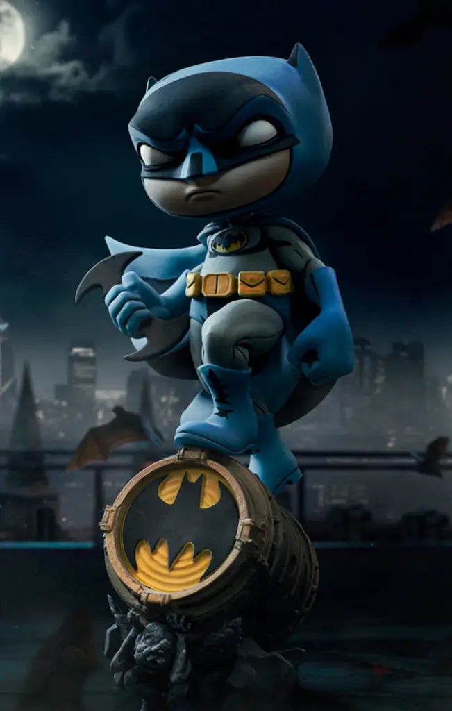 DC Comics MiniCo Batman on Bat-Signal (Blue Variant) Figure Mini Co.