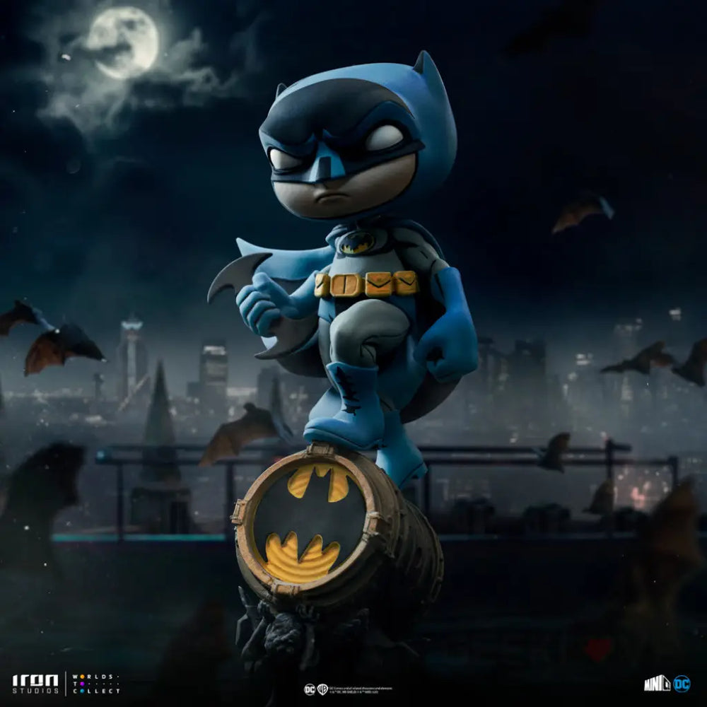 DC Comics MiniCo Batman on Bat-Signal (Blue Variant) Figure Mini Co.
