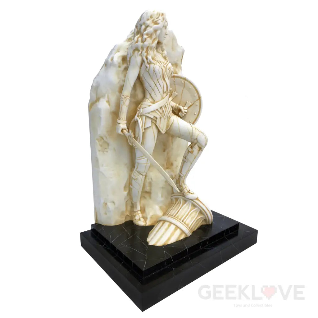 DC Comics - Neo-Classical Wonder Woman Marble Finish Fine Art Statue - GeekLoveph