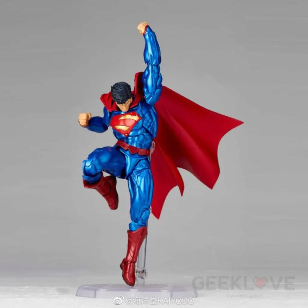 Dc Comics New 52 Amazing Yamaguchi Revoltech No.027 Superman Preorder