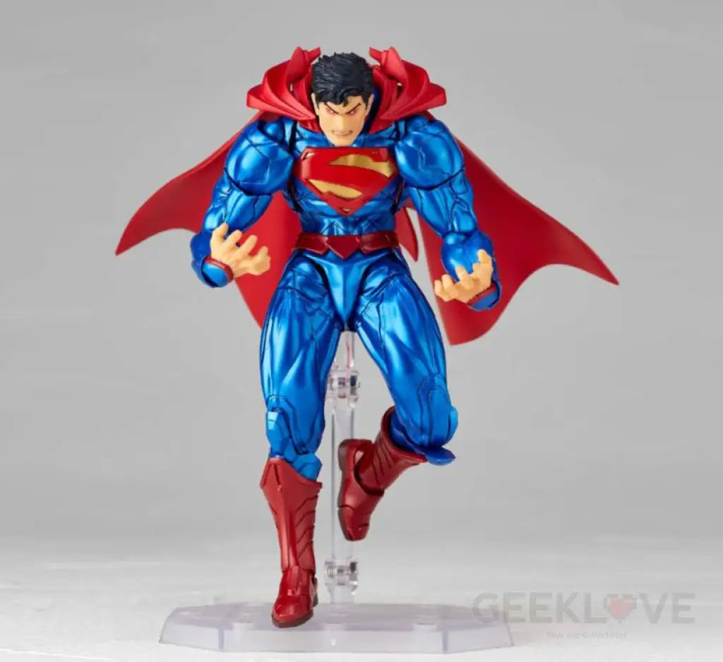 Dc Comics New 52 Amazing Yamaguchi Revoltech No.027 Superman Preorder