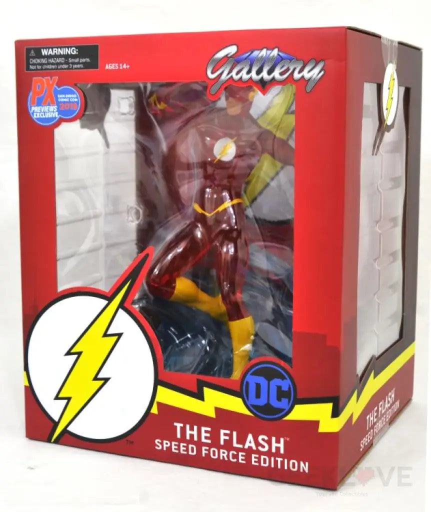 DC Gallery Speed Force Flash Statue - SDCC 2019 Exclusive - GeekLoveph