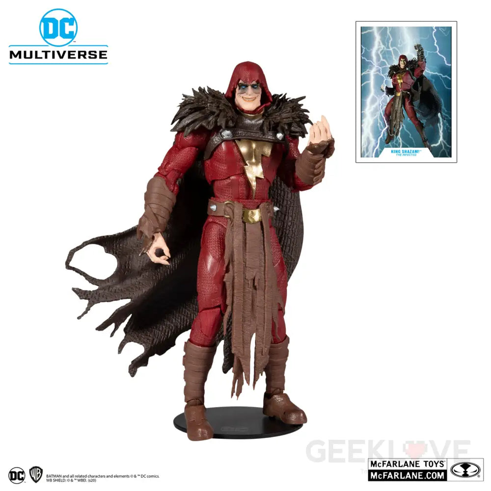 Dc Multiverse 7In - King Shazam Back Order Preorder