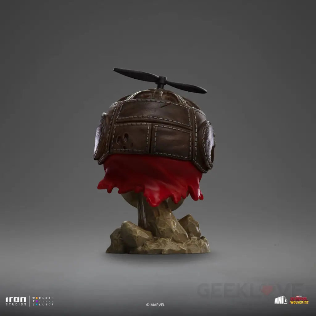 Deadpool & Wolverine MiniCo Deadpool Wolverine and Headpool (Unmasked) Figure Set Mini Co.