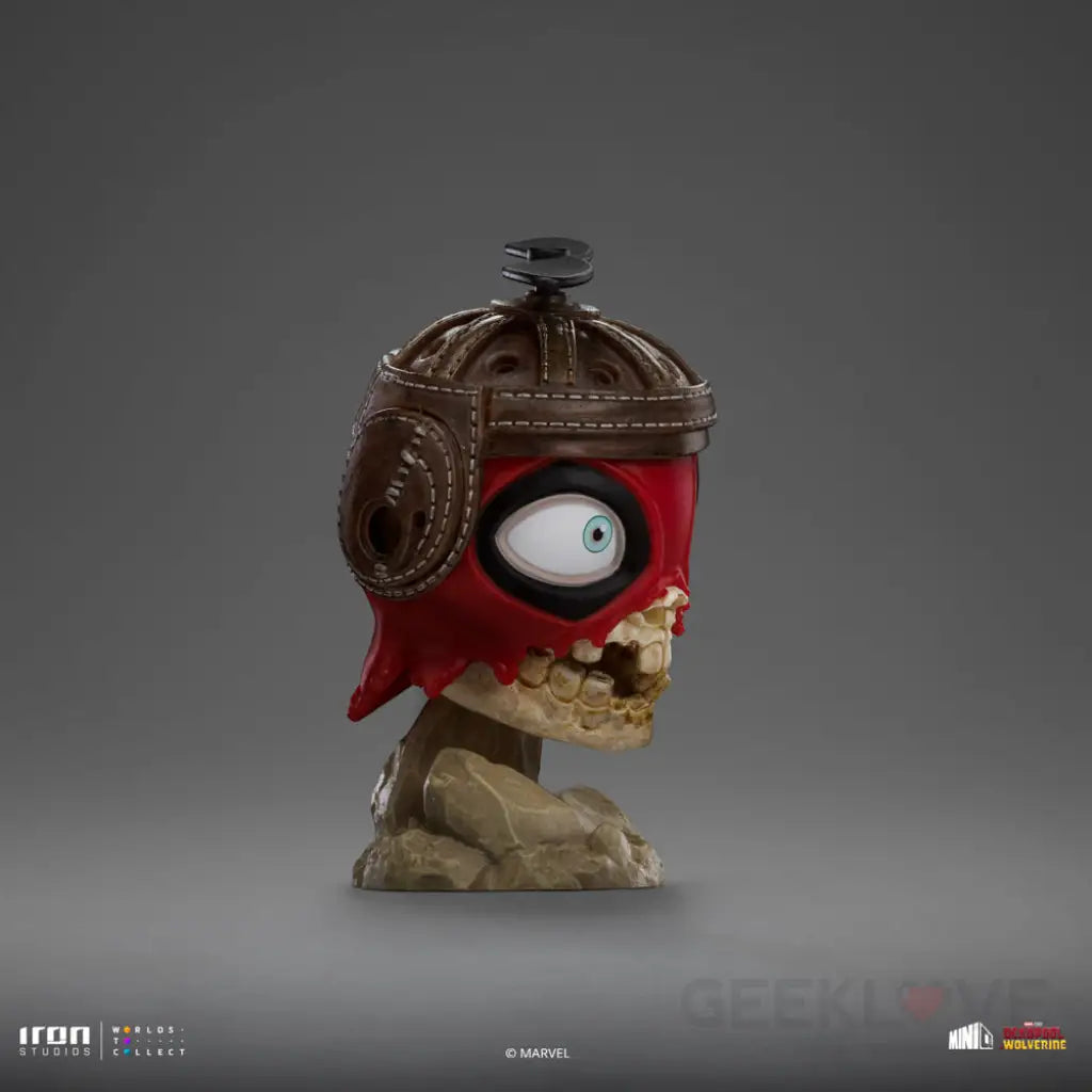Deadpool & Wolverine MiniCo Deadpool Wolverine and Headpool (Unmasked) Figure Set Mini Co.