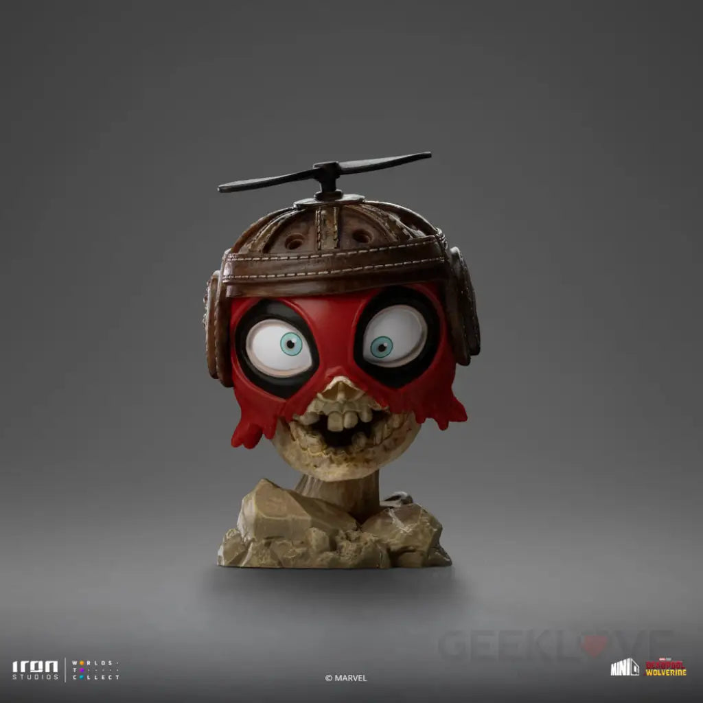 Deadpool & Wolverine MiniCo Deadpool Wolverine and Headpool (Unmasked) Figure Set Mini Co.