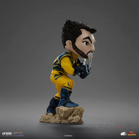 Deadpool & Wolverine MiniCo Deadpool Wolverine and Headpool (Unmasked) Figure Set Mini Co.