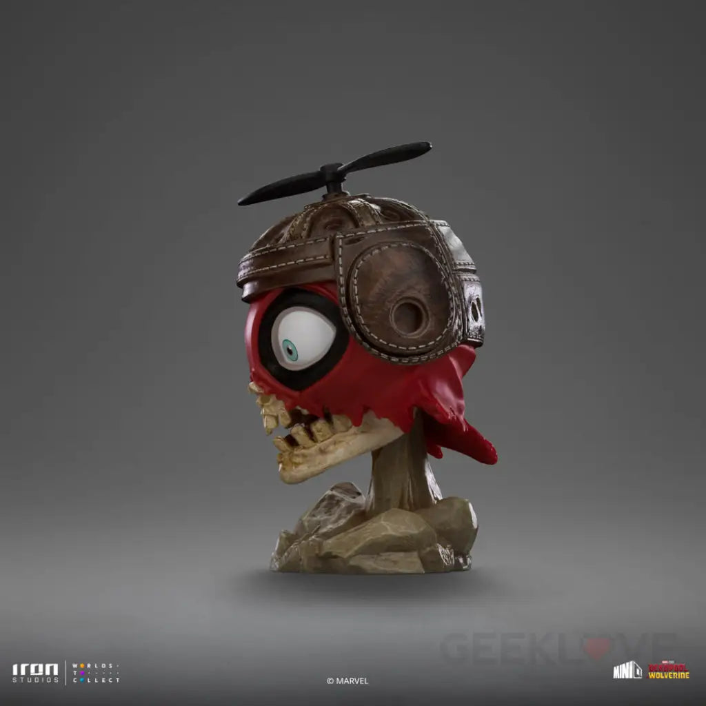 Deadpool & Wolverine MiniCo Deadpool Wolverine and Headpool (Unmasked) Figure Set Mini Co.