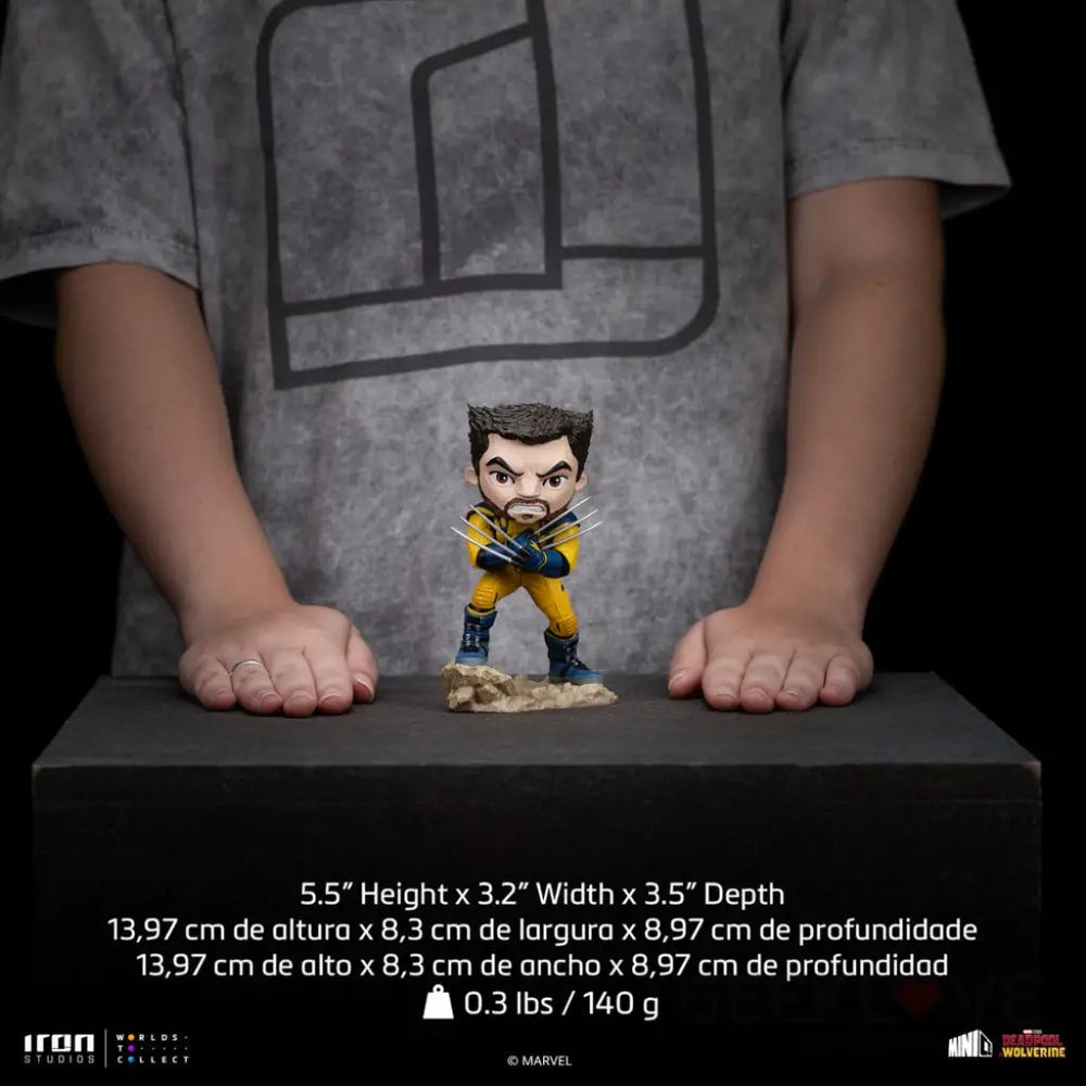 Deadpool & Wolverine MiniCo Wolverine (Unmasked) Figure Mini Co.