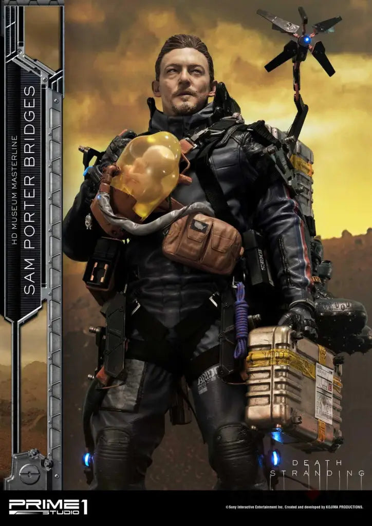 Death Stranding Sam Porter Bridges Statue