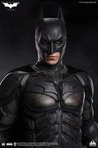 Deluxe Edition Christian Bale 1/1 Bust + The Dark Knight Batman Statue (With Interchangeable Head