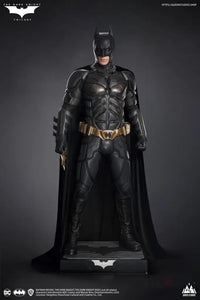 Deluxe Edition Christian Bale 1/1 Bust + The Dark Knight Batman Statue (With Interchangeable Head