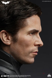 Deluxe Edition Christian Bale 1/1 Bust + The Dark Knight Batman Statue (With Interchangeable Head