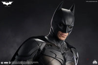 Deluxe Edition Christian Bale 1/1 Bust + The Dark Knight Batman Statue (With Interchangeable Head