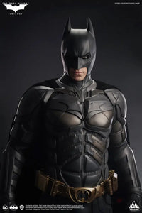 Deluxe Edition Christian Bale 1/1 Bust + The Dark Knight Batman Statue (With Interchangeable Head