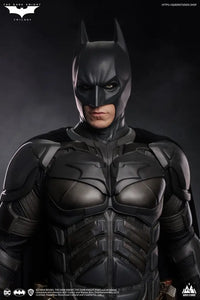 Deluxe Edition Christian Bale 1/1 Bust + The Dark Knight Batman Statue (With Interchangeable Head