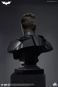 Deluxe Edition Christian Bale 1/1 Bust + The Dark Knight Batman Statue (With Interchangeable Head