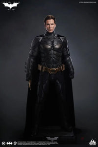 Deluxe Edition Christian Bale 1/1 Bust + The Dark Knight Batman Statue (With Interchangeable Head