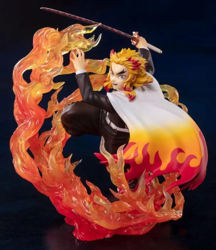 Demon Slayer: Kimetsu no Yaiba FiguartsZERO Kyojuro Rengoku Flame Breathing - GeekLoveph